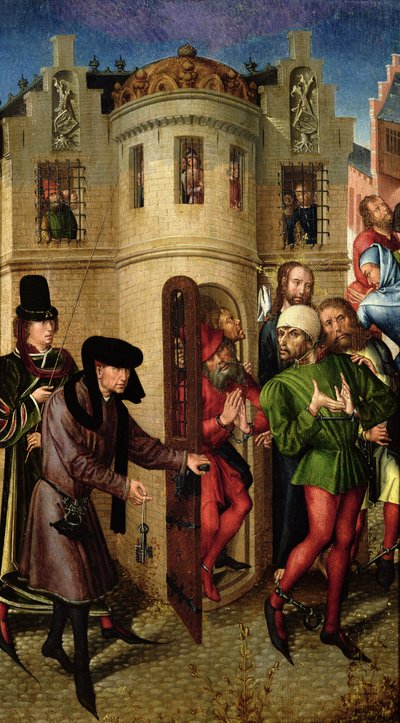 La Liberación de los Prisioneros de Master of the View of St. Gudule